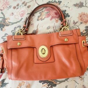 Coach leather purse